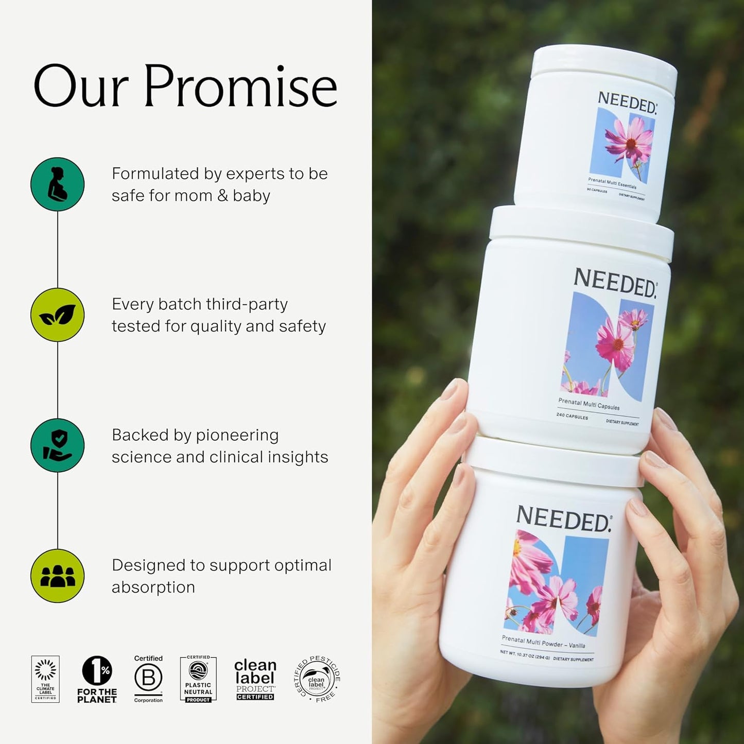 NEEDED Prenatal Multi Capsules