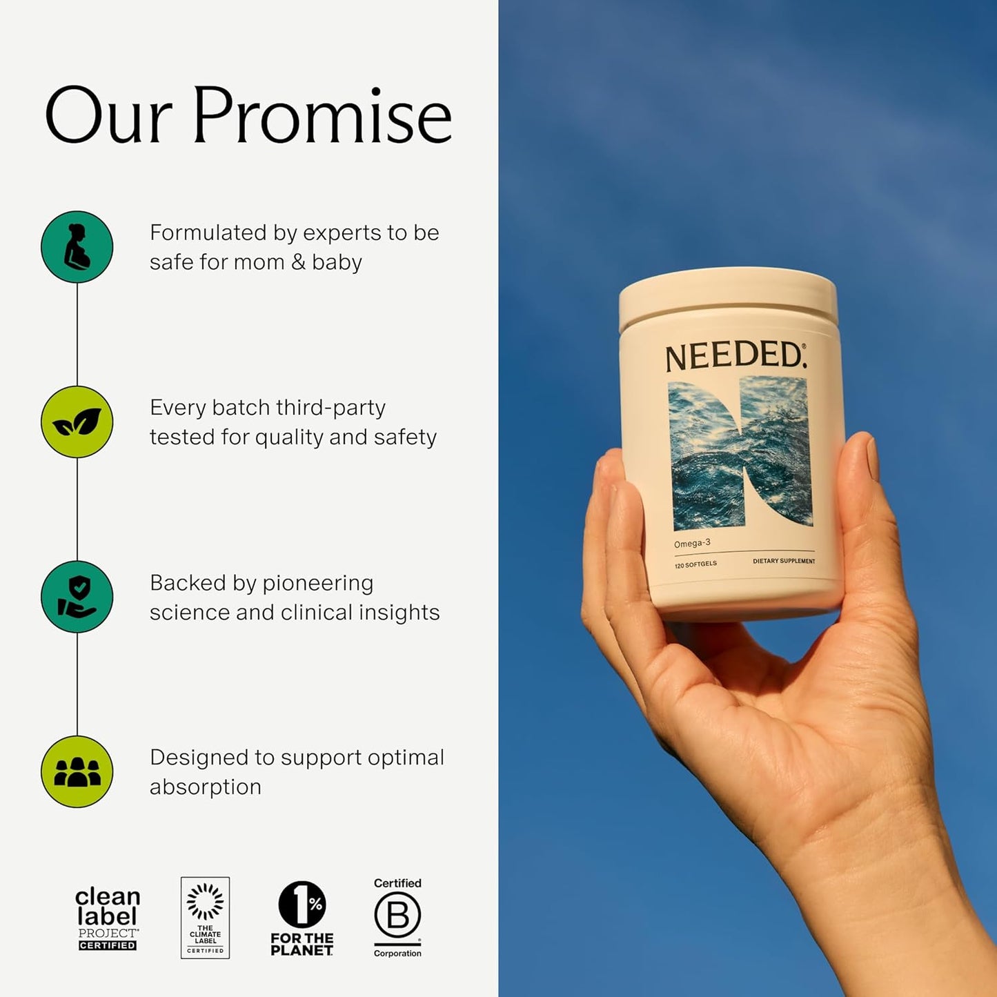 NEEDED Prenatal Omega-3