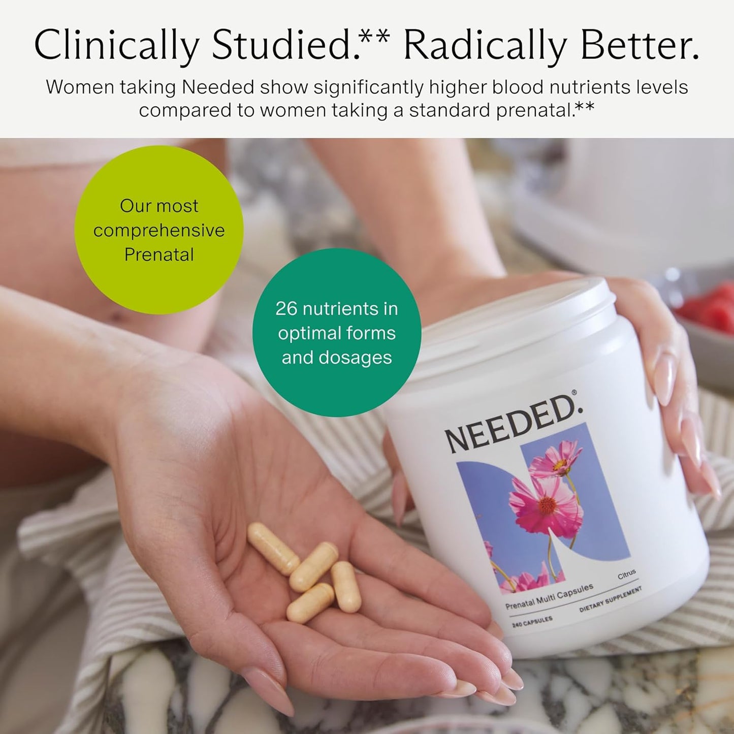 NEEDED Prenatal Multi Capsules